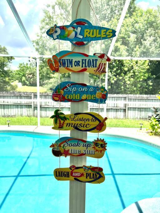 Villa Tampa Getaway Pool House Esterno foto